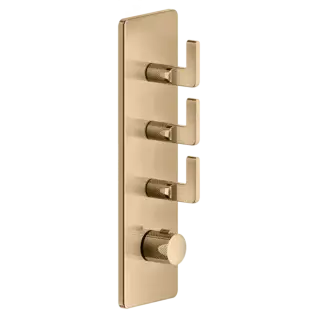 Термостат Gessi INCISO 58206#735 цвет-Warm Bronze PVD