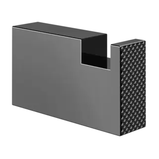 Крючок Gessi INVERSO DIAMANTATO 73621#706 цвет-Black Metal PVD