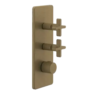 Термостат Gessi INCISO 58224#713 античная латунь