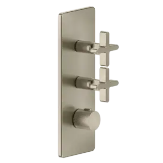 Термостат Gessi INCISO 58224#149 цвет-FINOX BRUSHED NICKEL