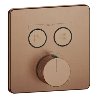 Термостат Gessi HI-FI COMFORT 38718#708 цвет-браш.Медный PVD