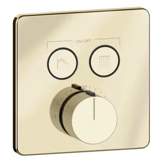 Термостат Gessi HI-FI COMFORT 38718#710 цвет-латунь PVD