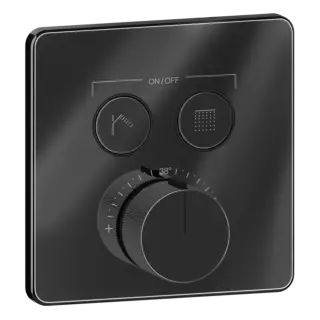 Термостат Gessi HI-FI COMFORT 38718#706 цвет-Black Metal PVD