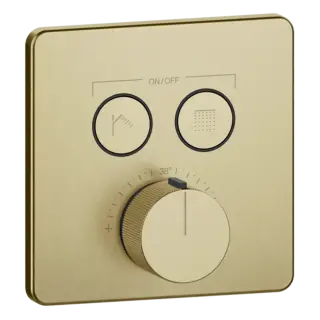 Термостат Gessi HI-FI COMFORT 38718#727 цвет-браш.латунь PVD