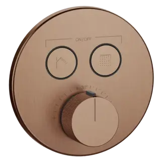 Термостат Gessi HI-FI COMFORT 38713#708 цвет-браш.Медный PVD