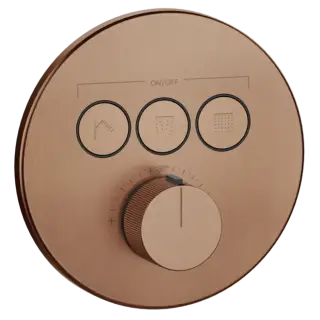 Термостат Gessi HI-FI COMFORT 38716#708 цвет-браш.Медный PVD