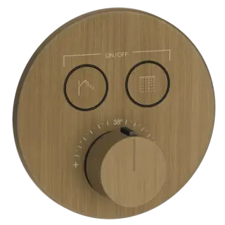 Термостат Gessi HI-FI COMFORT 38713#713 античная латунь