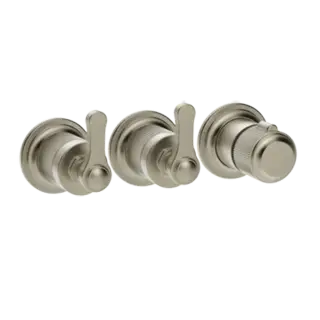 Термостат Gessi VENTI20 65334#149 цвет-finox brushed nickel