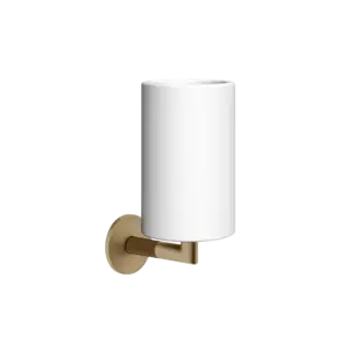 Стакан Gessi INGRANAGGIO 63807#726 цвет-белый/warm bronze brushed PVD