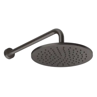 Верхний душ Gessi ORIGINI 66148#707 цвет-black metal brushed PVD