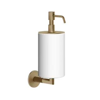 Дозатор Gessi INGRANAGGIO 63813#726 цвет-белый/warm bronze brushed PVD