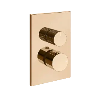 Термостат Gessi INVERSO RIGATO 73535#735 цвет-warm bronze PVD