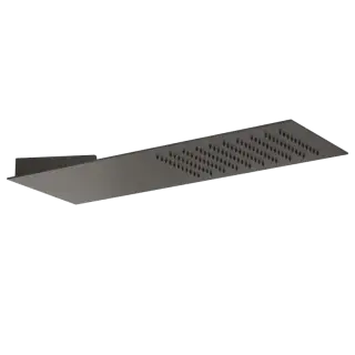 Верхний душ Gessi Tremillimetri 33061#707 цвет-black metal brushed PVD