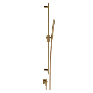 Душевая стойка Gessi INVERSO RIGATO 73541#726 цвет-warm bronze brushed PVD