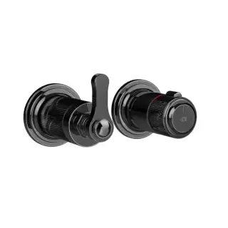 Термостат Gessi VENTI20 65233#706 цвет-black metal PVD