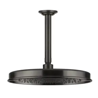 Верхний душ Gessi VENTI20 65153#707 цвет-black metal brushed PVD