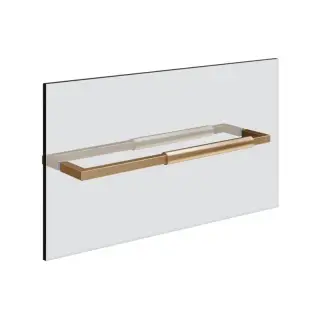 Держатель для полотенец Gessi SHOWER G UNITO 67044#726 цвет-warm bronze brushed PVD