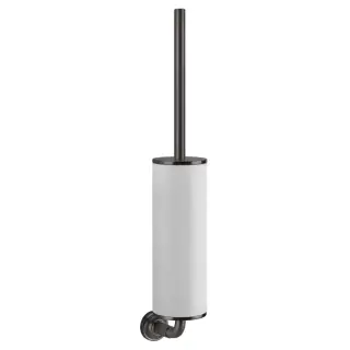 Ершик туалетный Gessi VENTI20 65419#707 цвет-белый/black metal brushed PVD