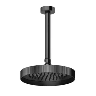 Верхний душ Gessi INGRANAGGIO 63552#706 black metal PVD