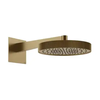Верхний душ Gessi RIGATO 63568#726 warm bronze brushed PVD