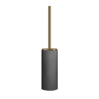 Ершик туалетный Gessi INGRANAGGIO 63744#726 черный/warm bronze brushed PVD
