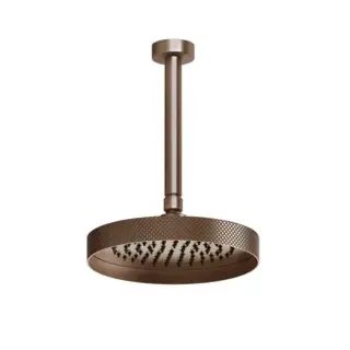 Верхний душ Gessi ANELLO 63452#708 браш.медь PVD