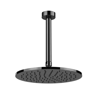 Верхний душ Gessi INGRANAGGIO 63352#706 black metal PVD