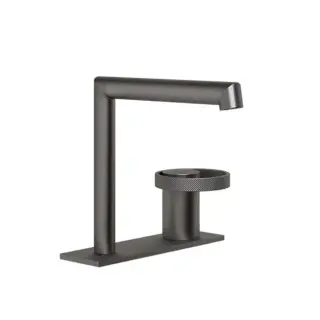 Смеситель Gessi ANELLO 63315#707 black metal brushed PVD