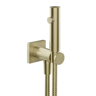 Гигиенический душ Gessi RILIEVO 59153#727 браш.латунь PVD
