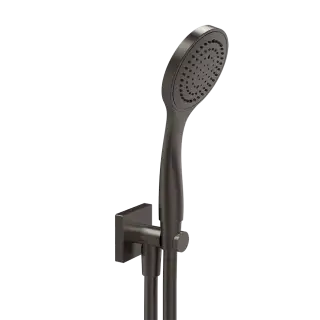Душевая лейка Gessi RILIEVO 59123#707 black metal brushed PVD
