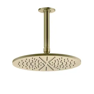 Верхний душ Gessi INCISO 58252#727 браш.латунь PVD