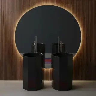 Зеркало для ванной Antonio Lupi CIRCUS SUNRISE c LED подсветкой 3000K