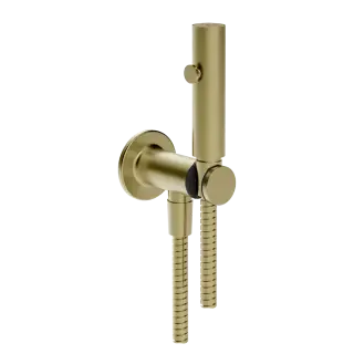 Гигиенический душ Gessi INCISO 58153#727 браш.латунь PVD