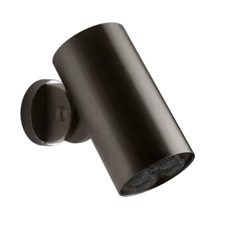 Верхний душ Gessi SPOTWATER 57261#707 black metal brushed PVD