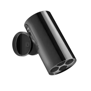 Верхний душ Gessi SPOTWATER 57261#706 black metal PVD