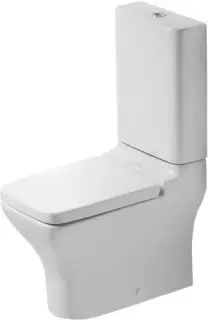 Унитаз Duravit PuraVida 21190900001+0872700005+0069190000 белый, покрытие - WonderGliss / хром