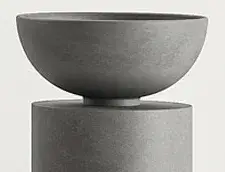 Раковина Milldue SABA 45 4352 CEMENTO GRIGIO SCURO-CM02