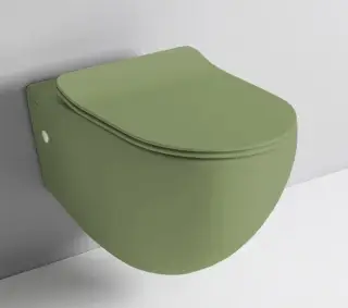 Унитаз Art Ceram FILE 2.0 FLV004.44;00 verde salvia opaco