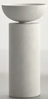 Раковина Milldue Saba 4351+4353 CEMENTO BIANCO CARTEGGIATO-CM03