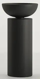 Раковина Milldue Saba 4351+4353 NERO MARQUINIA OPACO-a20b