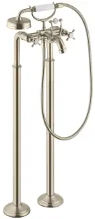 Смеситель для ванны AXOR Montreux 16547820 шлифованный никель