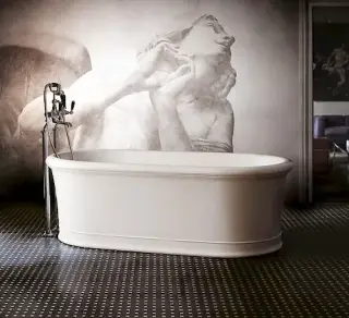 Ванна Devon&Devon CELINE 1NACELINE + SFAS400.51CR цвет - белый