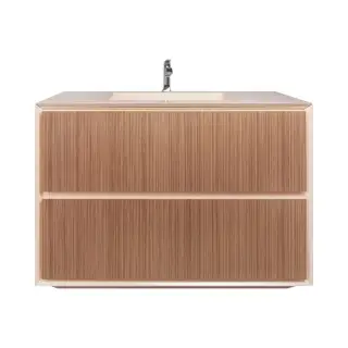 Комплект мебели с раковиной Rifra K-ONE 120.86.02.01 K5 + 824.120.01.01.80 корп.- rosa antico lucido 037/фасад-шпон ореха, кат.К5