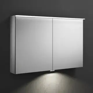Зеркальный шкаф BURGBAD YUMO SPIZ100 F3194 K0014 корпус-серый глянец (F3194)
