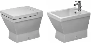 Унитаз Duravit 2nd Floor 01100900001+0068990000+01361000001 белый, покрытие - WonderGliss