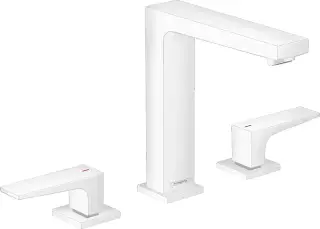 Смеситель для раковины HANSGROHE Metropol 32515700 матовый белый