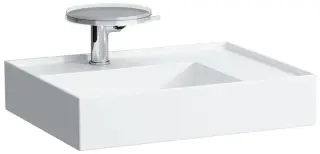 Раковина LAUFEN Kartell 8.1033.4.000.111.1 Белый SaphirKeramik