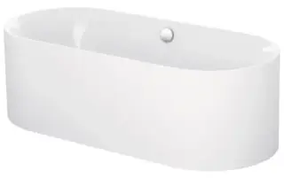 Ванна Bette BetteLux Oval Silhouette 3466-000CFXXS+B601-901 белый col.000