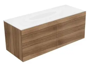 Комплект мебели с раковиной Keuco EDITION 400 31562680000+32160311402+31599030000+31599010000 орех