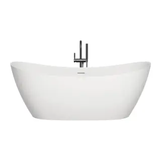 Ванна SALINI NOEMI 170 101712G S-Sense глянцевый белый/дон.клап. Up&Down белый